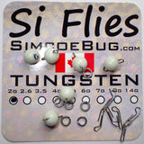 Tungsten Pin Weights 6-Pack