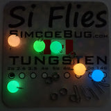Tungsten Pin Weights 6-Pack