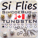 Tungsten Pin Weights 6-Pack
