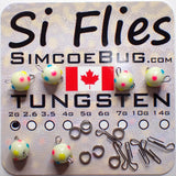Tungsten Pin Weights 6-Pack