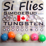 Tungsten Pin Weights 6-Pack