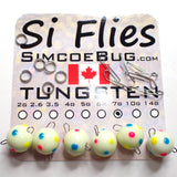 Tungsten Pin Weights 6-Pack