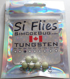 Tungsten Pin Weights 6-Pack