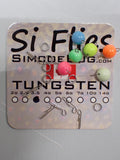 Tungsten Pin Weights 6-Pack