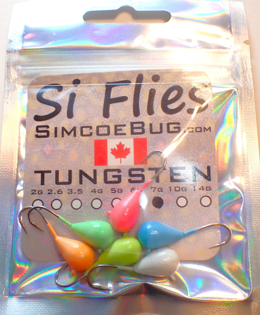 Tungsten Jig 6-Pack – Si Flies