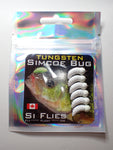 White UV Tungsten Simcoe Bug 6-Pack