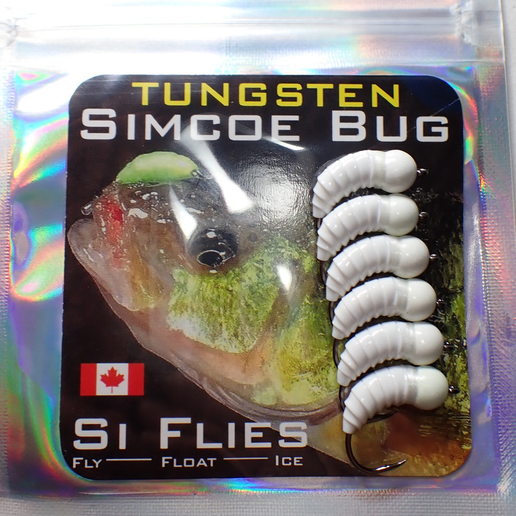 Si Flies Large Tungsten Simcoe Bug - Super Glow Series - Great